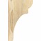Ekena Millwork Yorktown Rough Sawn Corbel, Douglas Fir, 4"W x 6"D x 10"H COR04X06X10YOR00RDF - alternate 3
